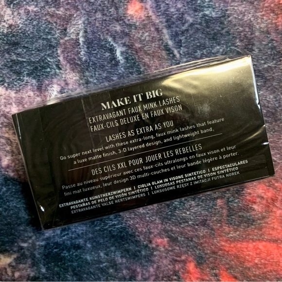 💜 Morphe Make It Big Extravagant Faux Mink Lashes “Big Moment” REUSABLE - NWT - Picture 3 of 5